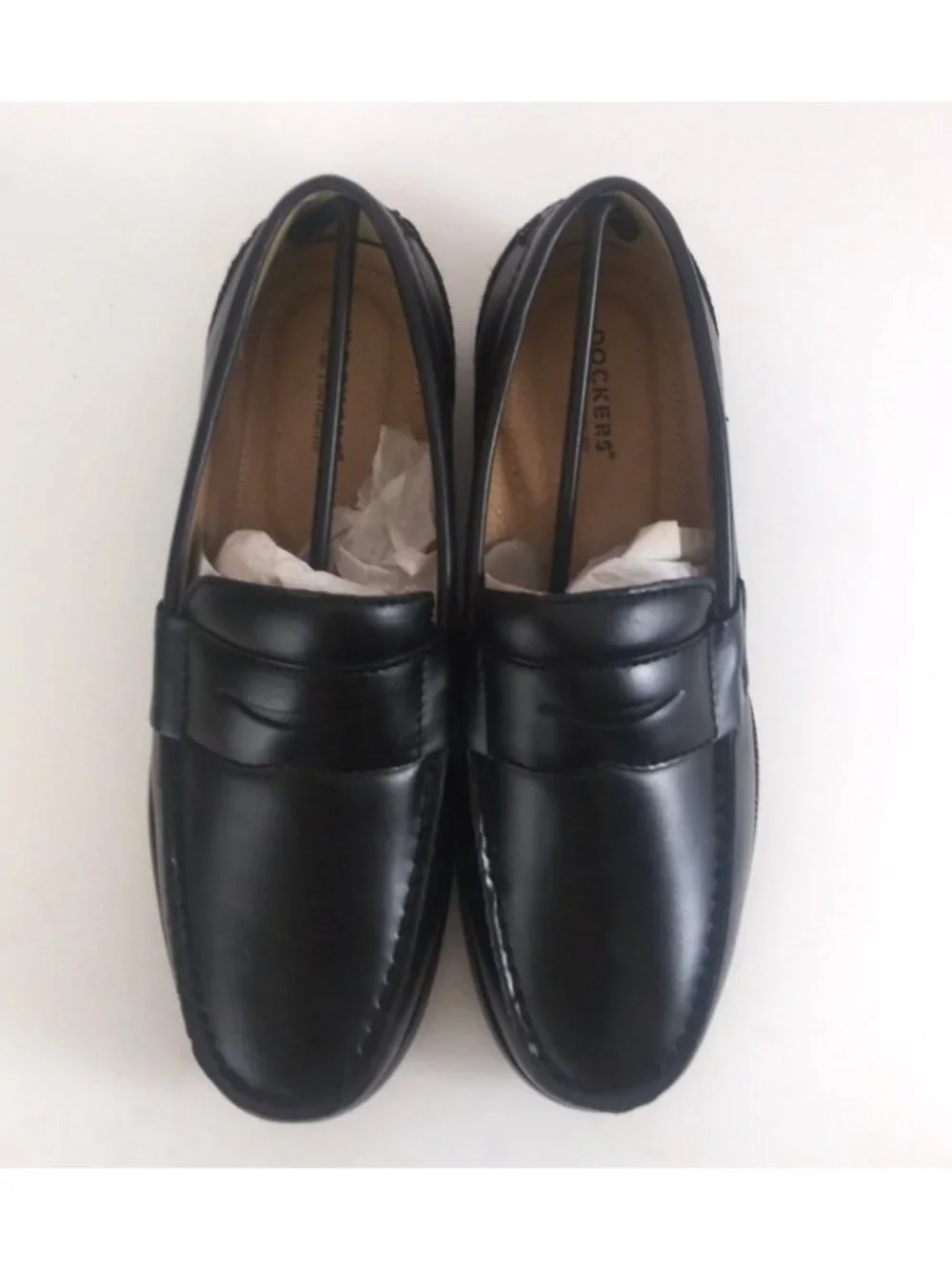 New Dockers Colleague Penny Loafer Men's Black Dress Shoes Size 7.5M